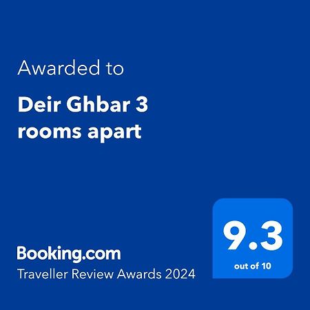 Deir Ghbar 3 Rooms Apart Ammán Kültér fotó